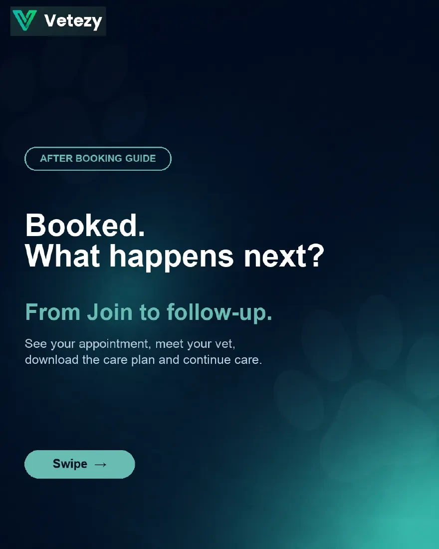 Cover — booked, what happens next? From join to follow-up